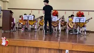 Viva La Vida - guitar ensemble - Kai Arts and Music ( music camp students)