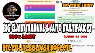 Big Claim Manual and Auto Multifaucet