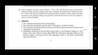#Ts Edcet 2nd & final phase #web options full details