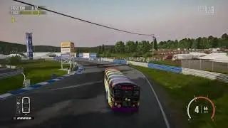 Wreckfest DLC tournament race at Fire Rock Raceway