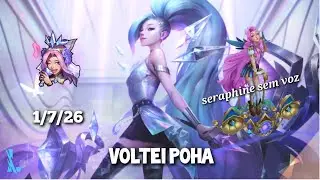 O Comeback da Seraphine rouca- Wild Rift