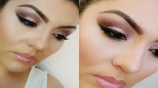 NAKED 3 Makeup Tutorial | Rose Gold Glamour | GlamJackie