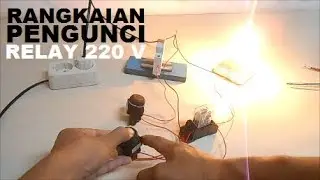Cara pasang Relay Omron LY2 220 Volt