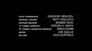 Bones Closing Credits (May 10, 2006)