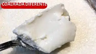 A MELHOR COALHADA QUE JÁ FIZ -  NÃO DESANDA, É  CONSISTENTE E NÃO FICA ÁCIDA