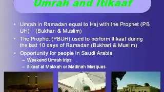 Ramadan Planning