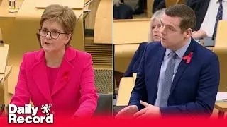 Nicola Sturgeon and Douglas Ross debate gender recognition reform