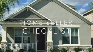 Home Seller Checklist