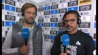 Jurgen Klopp & David Wagner Post Match interview Huddersfield vs Liverpool 0-1