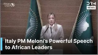 FULL SPEECH: Italy PM Meloni Pushes Cooperation, Investment in Landmark African Union Address | AC1G