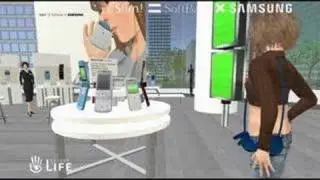 SoftBank&times;SAMSUNG in Second Life