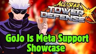 Gojo Ascended Meta Support Showcase! | ASTD:X 