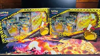 Awesome Crown Zenith Pikachu VMAX Special Collection Opening!! Two VMAX Cards Pulled in Same Pack!!
