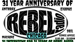 Rebel Radio 92.5 FM Chicago Interview Tim King SOIL 31st Anniversary Broadcast July 10, 2025