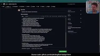 LLM chat app with retrieval augmented generation