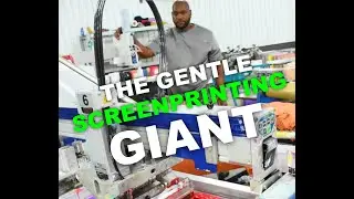 The Screen Printing Gentle Giant - Meet Eli