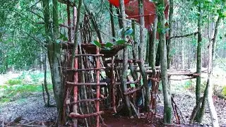 Awen HD k&auml;mpft gegen die Natur Kr&auml;fte ( #12 Hochstand Projekt)