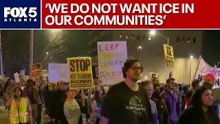 Atlanta protesters hold anti-ICE demonstrations | FOX 5 News