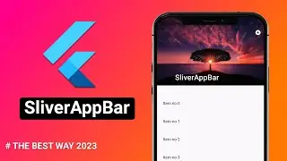 SliverAppBar Widget - The Best Way 2023
