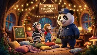 Funny Monkey Cartoon: The Sparkle Hunt & Secret Treehouse Mission! 🐒✨🏠 Vlogs25