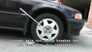 1992 Honda Accord Driveshaft CV Axle Replacement