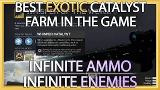 BEST Exotic Catalyst and Weapon Leveling Farm - INFINITE AMMO - INFINITE ENEMIES - Witch Queen