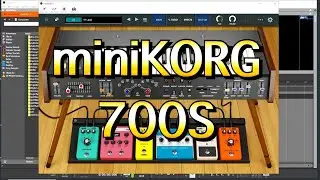 miniKORG 700S Synthesizer - The BIG Sound Test - A Reproduction of a Classic Korg Synth