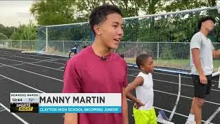 Clayton High School track coach helps athletes become champions and Olympic runners