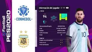 PES 2020 | Argentina Players Faces & Ratings