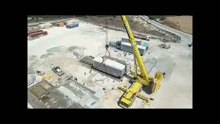 All Gas Turbine Units & Generators of the 260 MW Mari Combined-Cycle Power Plant Hoisted into Place
