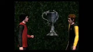 Into the Maze | Third Triwizard Task in Goblet of Fire on GameCube