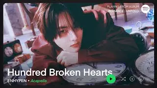 ENHYPEN — Hundred Broken Hearts (Clean Acapella/Vocals Only)