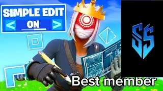*BEST* SIMPLE EDIT PLAYER JOINS THE CLAN 😏 #fortnite 