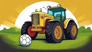 Traktoren, Traktoren! - Spa&szlig; und Fu&szlig;ball, Kinderlied zum Mitsingen