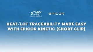 Heat/Lot Traceability Made Easy with Epicor Kinetic - Short Clip | Rajawali Adikarya | Epicor ERP
