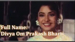 Divya Bharti Some Unknown Facts
