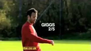 Manchester United crossbar challenge