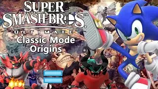 Origins of Sonic's Classic Mode - Super Smash Bros Ultimate