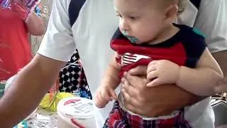 Larry's first birthday