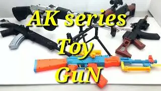 Mainan airsoft spring AK series toy gun toy weapon