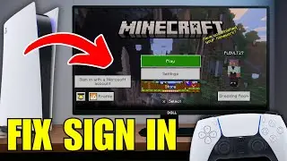 How To Fix Minecraft Microsoft Account Not Signing In PS5