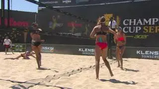 April Ross Delivers Great Defense and Quick Transition to a Powerful Kill | Wilson Cup