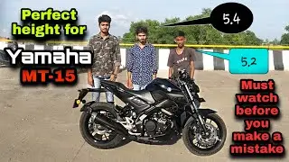 MINIMUM HEIGHT FOR YAMAHA MT15 BS6 | SEAT HEIGHT FOR MT15 BS6 | | HOW TO  REDUCE MT15 SEAT HEIGHT