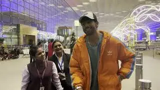 Baseer Ali Spotted at Mumbai Airport, Shares Light Moments with Paparazzi