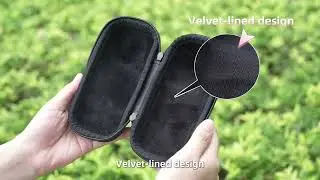 BRDRC Portable Small Case for Insta360 X5 X4 - small, lightweight, and easily fits into backpacks