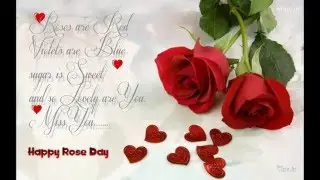 Rose Day Images With Quotes | Rose Day 2016