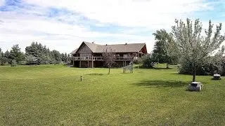 Awe Inspiring Log Home in Alberta, Canada
