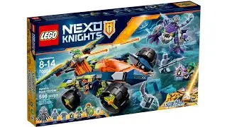 Инструкции LEGO 70355 | Nexo Knights | Скалолаз Аарона | Сезон 4