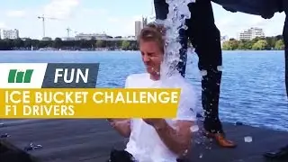 Take on the Ice Bucket Challenge for ALS #Formula 1 drivers compilation
