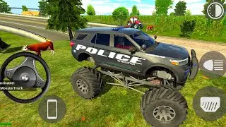 🚓🔥 Monster Police Car Extreme Chase | IndianCars Simulator 3D Map 🚨 Indian Bike Driving 3D